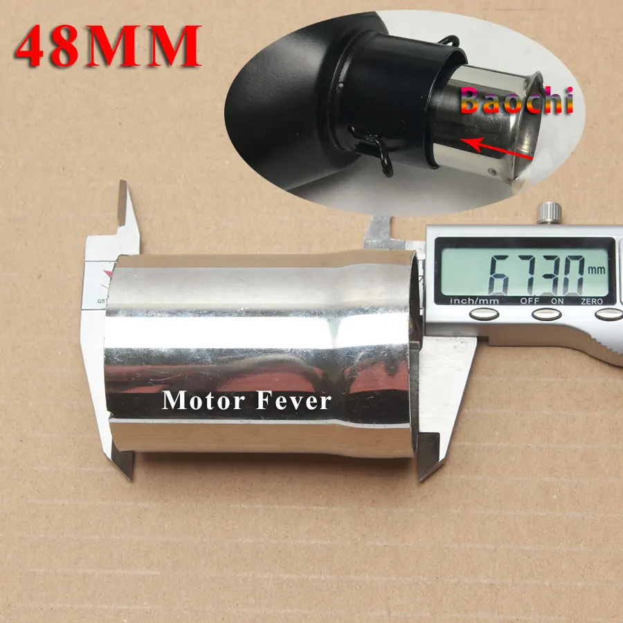 Motorcycle Exhaust Muffler Pipe Catalyst DB Killer 48MM 51MM 61MM Catalyst Adjust Silencer DB Killer Noise Sound for MIVV SC AR