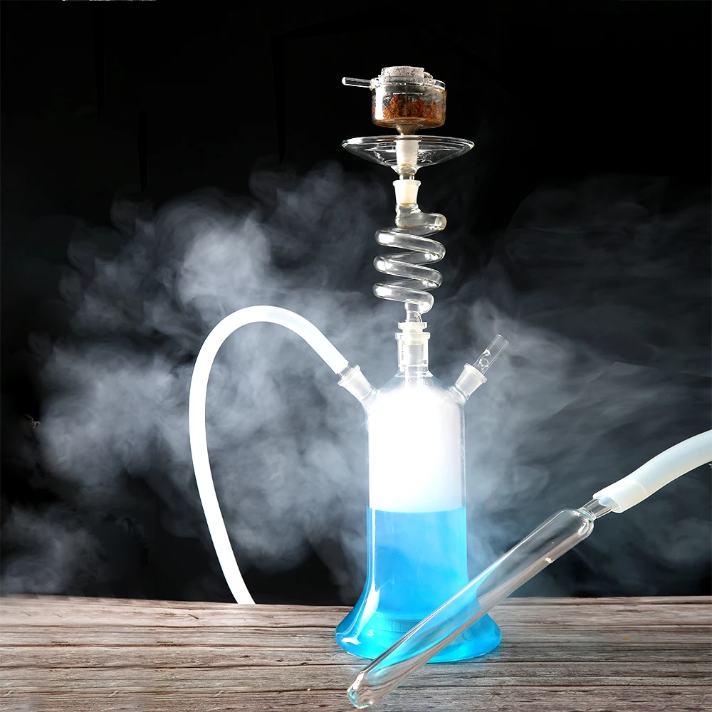 

LED SPIRAL GLASS HOOKAH SHISHA LED LIGHT REMOTE CONTROL RUSSIA USA FRANCE CHICHA NARGUILE SPRING CACHIMBA SISHA WATERPIJP BOTTLE