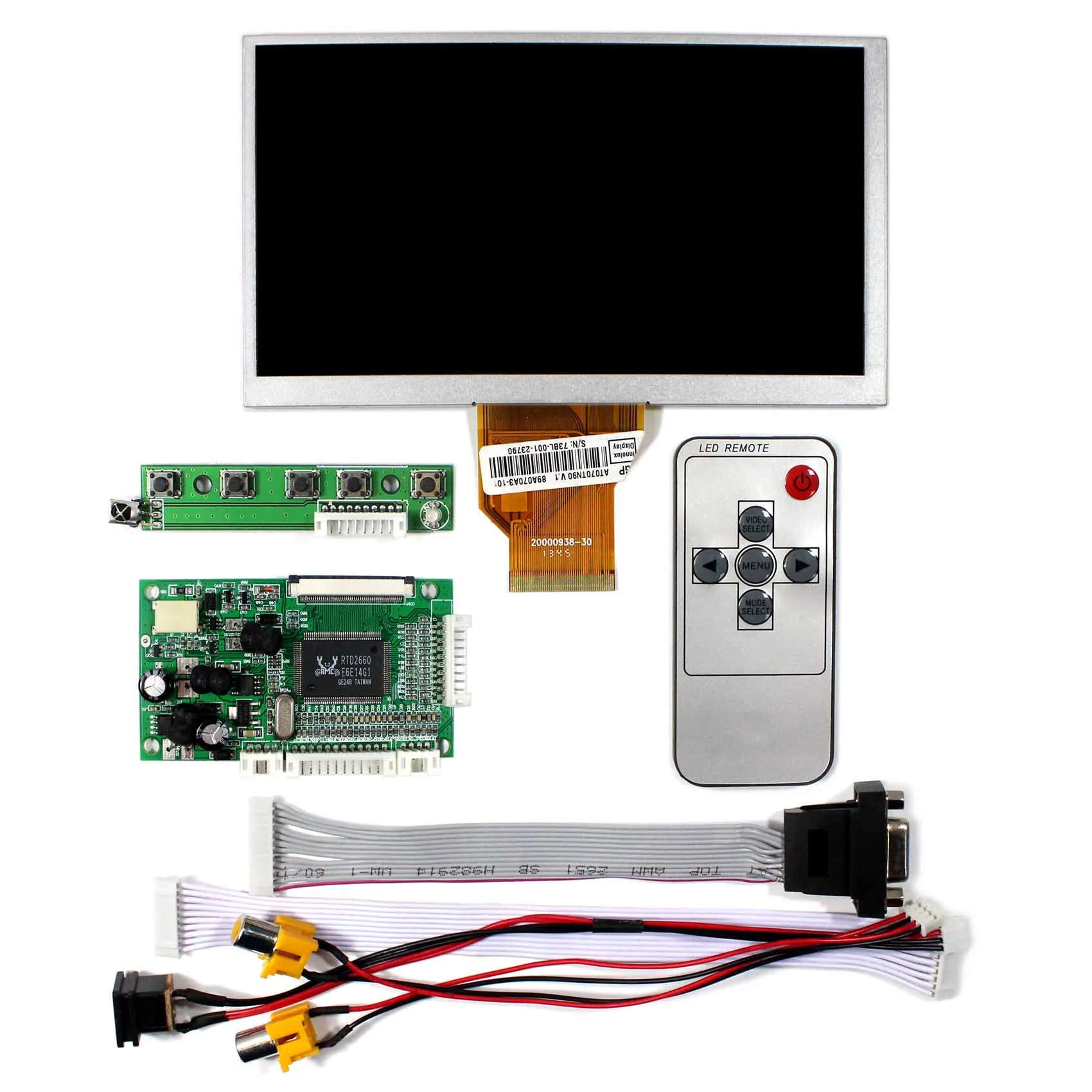 VGA+2AV Reversing LCD Controller Board+7