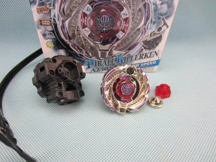 Spinning Top ZERO-G BBG13 PIRATES KILLERKEN KRAKEN+LAUNCHER SHOGUN STEEL