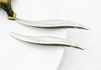 High Quality Eyebrow Tweezer Facial Makeup Tools Slant Tip Hair Remover False Eyelashes For Face Nose Beauty Tool Eyebrow Sale