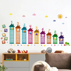 Children 99 Multiplication Table Wall Stickers For Kindergarten Nursery Cartoon House Big Size  Kids Room Decor Mural New Vinyl