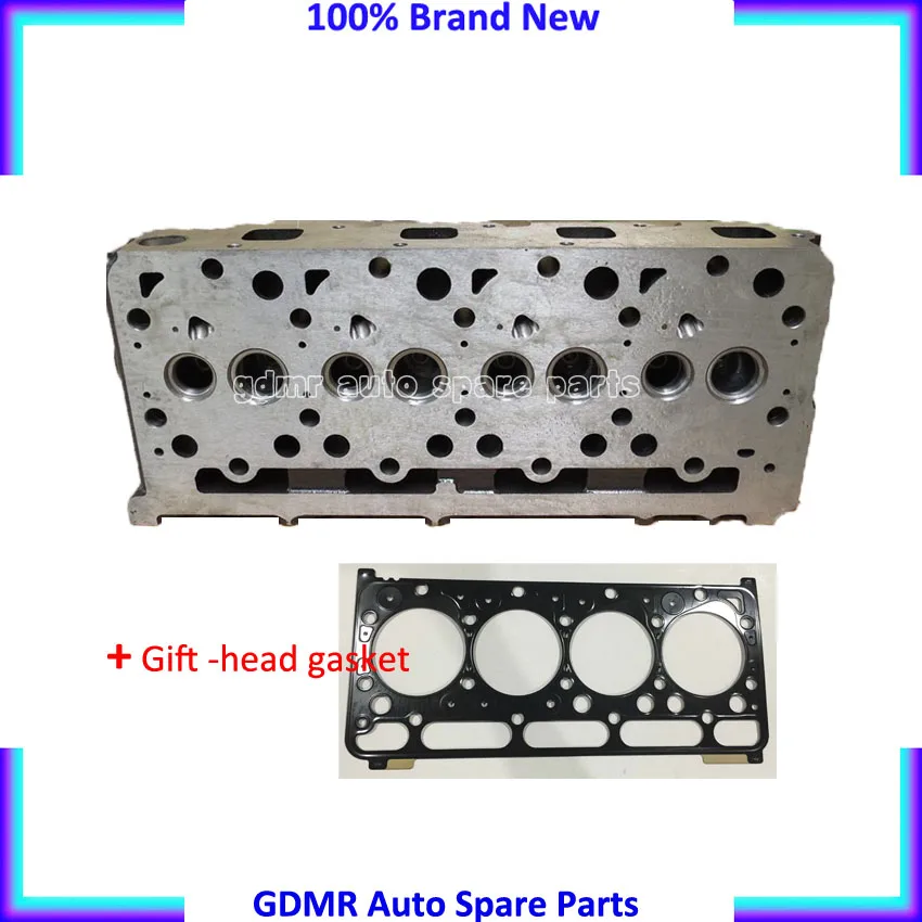 Diesel engine parts direct indirect injection V2403 Cylinder Head V2203 For Kubota tractor OEM 19077-03048 head cylinder