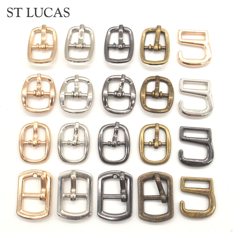 8 sets metal buckle with 9 hooks for Mending shoes bag Belt Buckles decoration DIY shoes Accessories Sewing