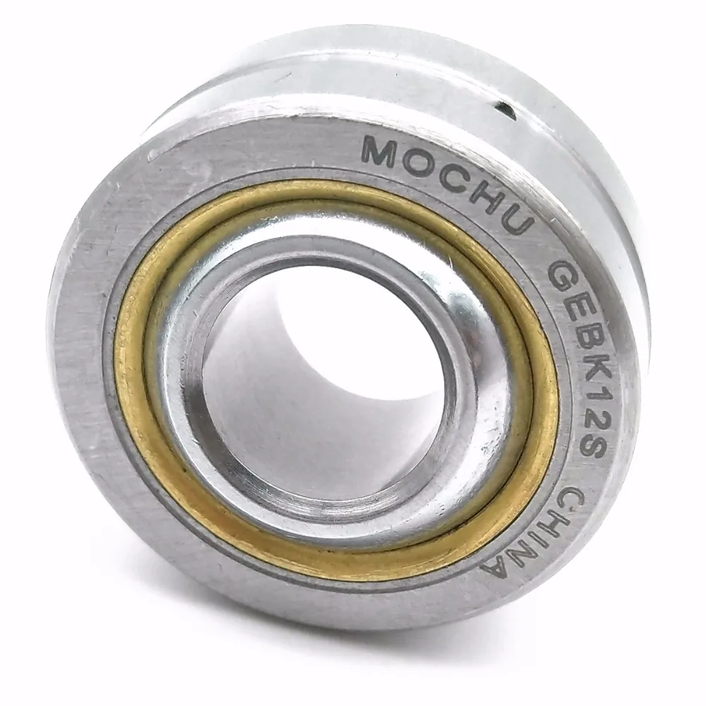 1PIECE MOCHU GEBK12S 12X30X16X12 PB12 PB-12 GEBK PB Radial Shaft Spherical Plain Bearings With Self-lubrication