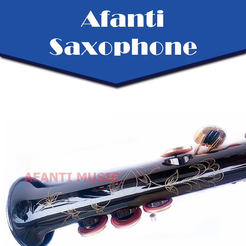 

Afanti Music Bb tone / Brass body / Gold finish Soprano Saxophone (ASE-391)