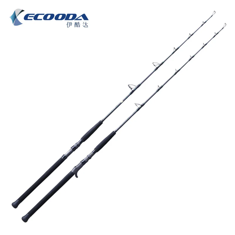 ecooda ebzj black  jigging rod 1.55m 1.6m 260g 350g CASTING rod SPINNING BOAT ROD JAPAN FUJI Titanium alloy guide Section 1