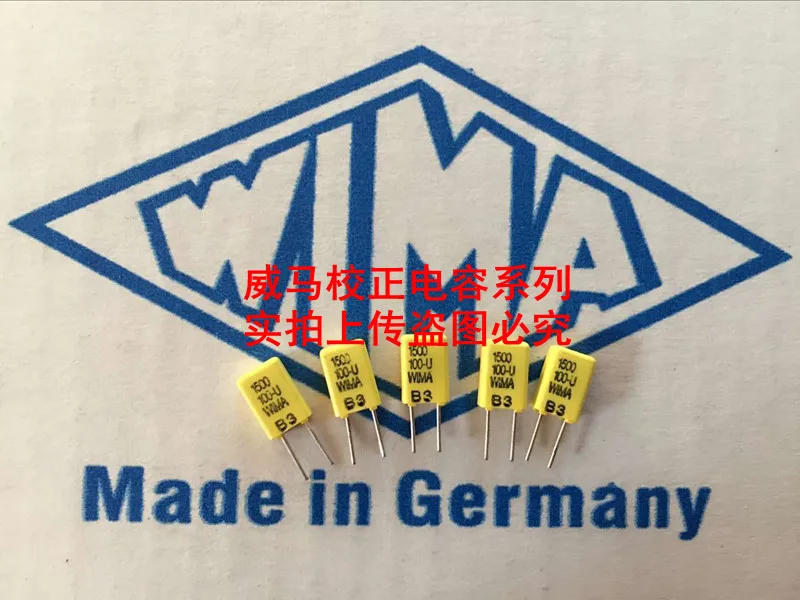 

2020 hot sale 10pcs/20pcs Germany WIMA FKC2 100V 0.0015UF 1500PF 100V 152 P: 2.5mm Audio capacitor free shipping