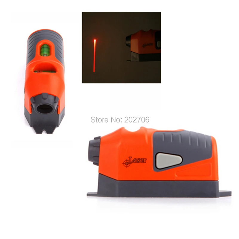 Mini vertical spirit level tool  laser level Laser Level LASER STRAIGHT THE LASER GUIDED LEVELER LINE