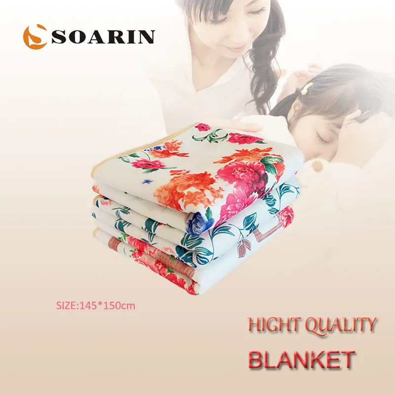 

SOARIN Electric Mattress 140X145cm Electric Heated Blanket 220v Electric Heating Blanket Double Body Warmer Blanket Heater Pat