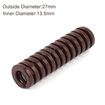 

TB 27mm OD 13.5mm ID 150mm 175mm 200mm 250mm Length Coffee Heavy Duty 65Mn Metal Spiral Stamping Compression Mould Die Spring