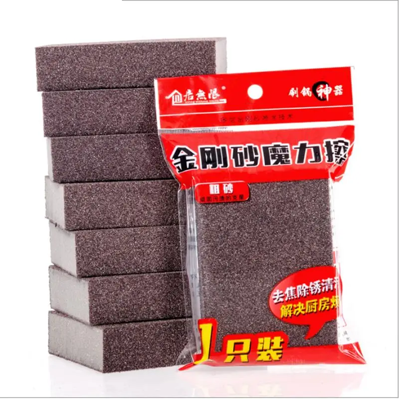 1 pcs Best Price Sponge Kitchen Nano Emery Magic Clean Rub the pot Except rust Focal stains Sponge melamine sponge