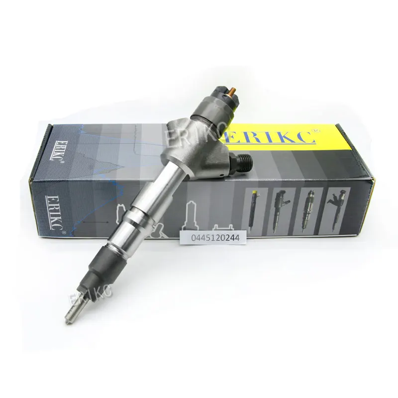 ERIKC Cr Injector 0445120244 Bico Injection 0445 120 244 New Diesel Fuel Injectors 0 445 120 244 For WEICHAI 13024966