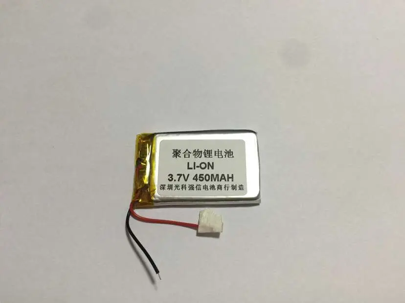 New fully capacitive 3.7V polymer lithium battery 402540 450MAH MP4 keyboard / device / Mini