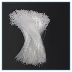 100Pcs Clothing Tag 3 inch 5 inch 7 inch High Quality White Nylon Cable tie Self-locking Plastic