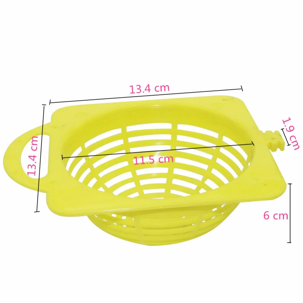 Plastic Canary Nest Cage decorative cages 3 optional bird eggs Nest Pan Pet Birds Hatching Tools Supplies