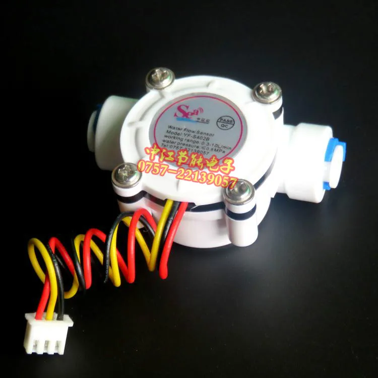 High Precision DN6 G1/4 PE Water Meter Flow Sensor Counter Indicator Dispenser Flowmeter