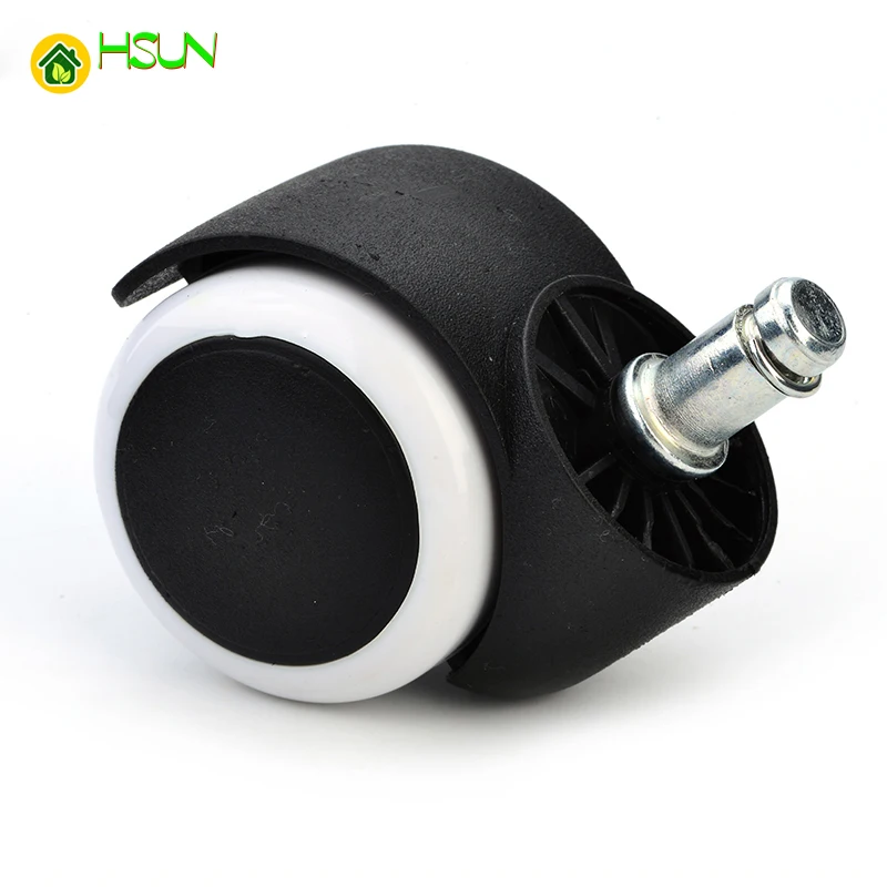 

5PCS 50KG Universal Mute Wheel 2 inch Replacement Office Chair Swivel Casters Rubber Rollers Wheels Furniture Hardware