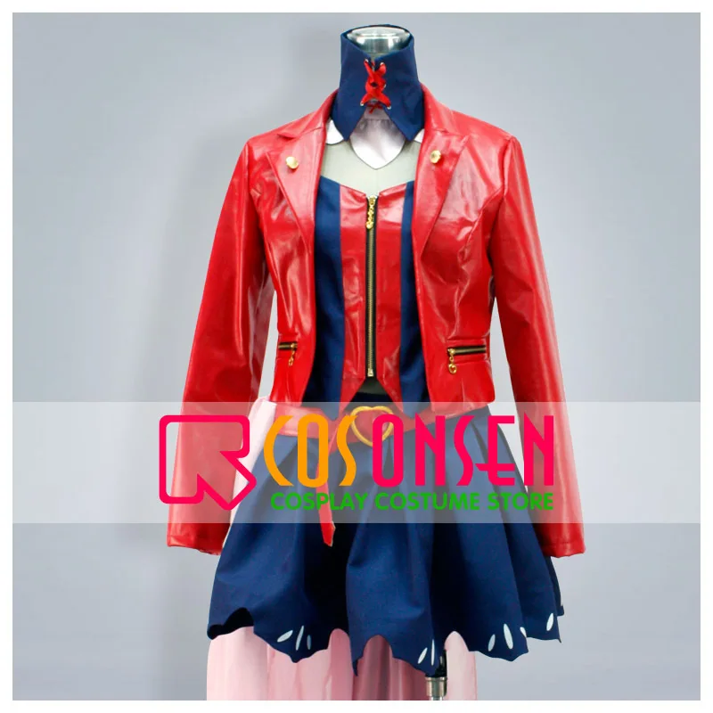 

COSPLAYONSEN Macross Frontier The Movie: The Wings of Goodbye Sheryl Nome Cosplay Costume All Size Custom Made