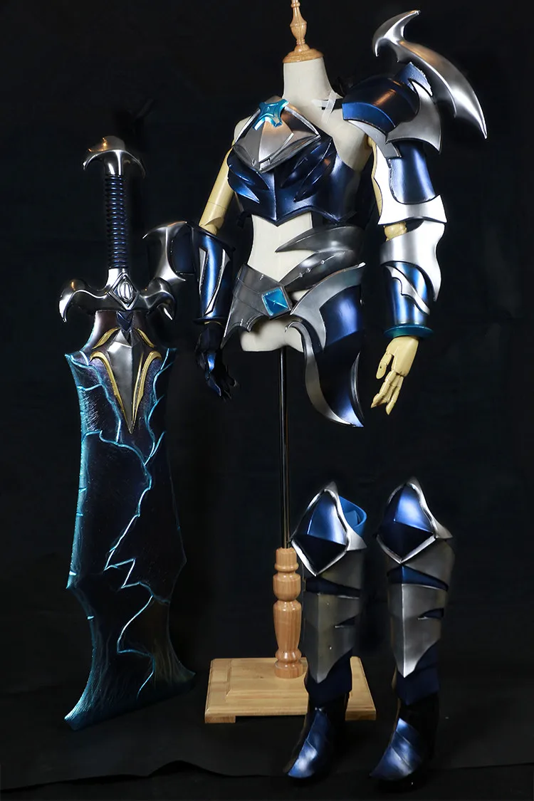 Champion Riven LOL The blade of exile Riven cosplay costume cosplay armors Private custom made /size