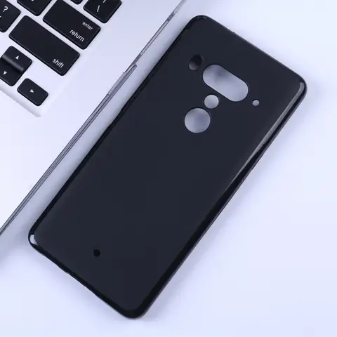 Opaca Caso Molle di TPU Per HTC U12 Vita U12 Più U12Plus U12Life U12 + Del Silicone Ultra Sottile Sottile Della Copertura Posteriore