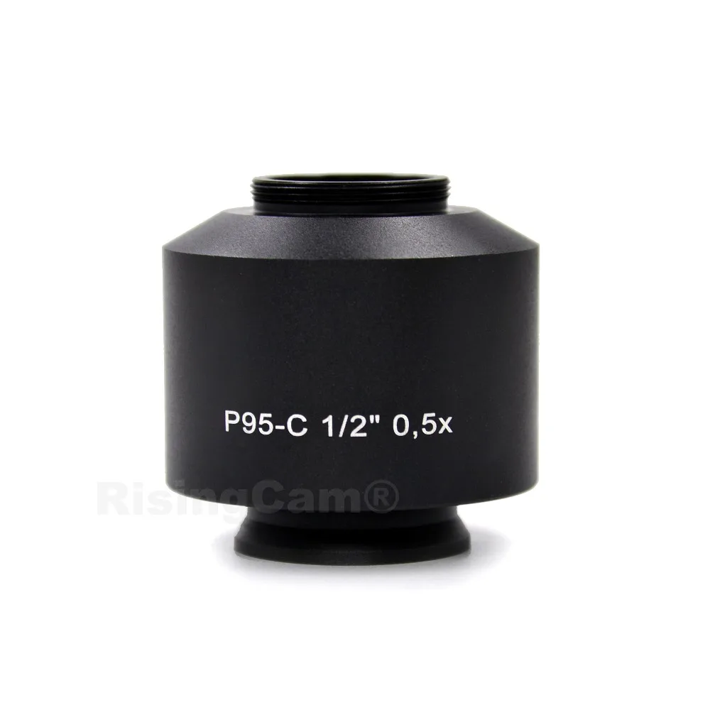 P95 Fokussierbar 0,5 X standard Mikroskop kamera C mount adapter kompatibel für Zeiss trinocular mikroskop – Detail 7
