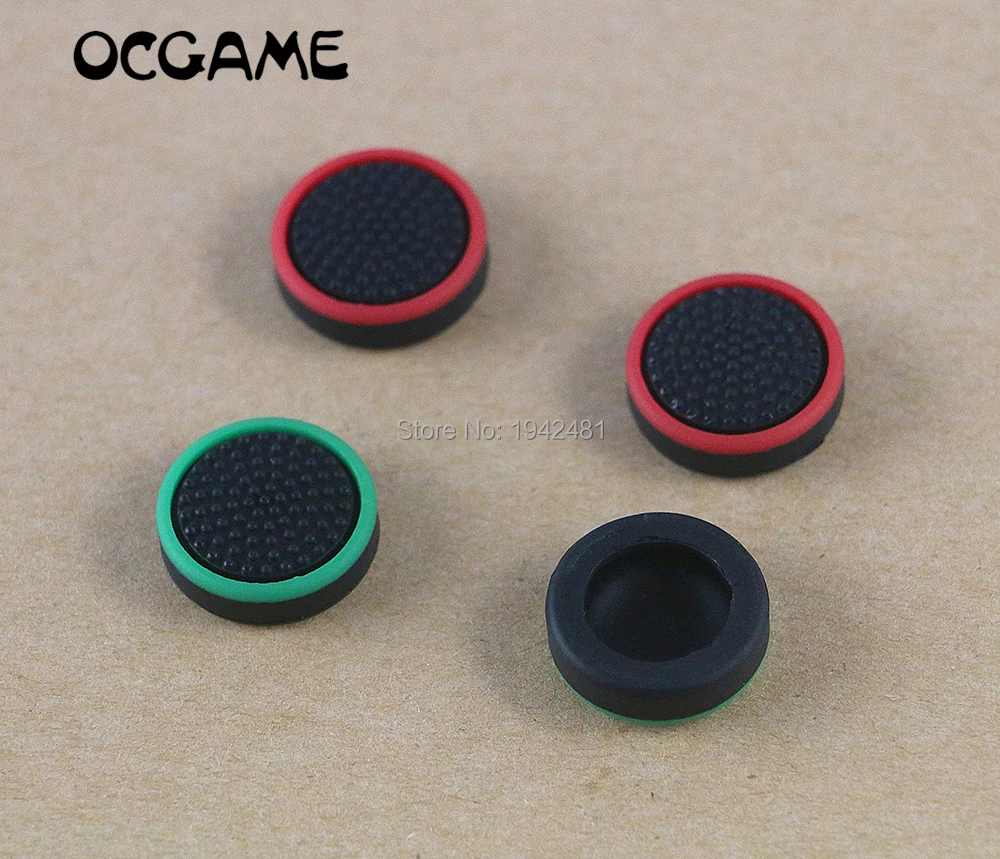 

OCGAME 500pcs/lot multi-color Luminous Silicone Analog Controller Joystick Cap Cover for Switch Joy Con Thumb Stick Grips