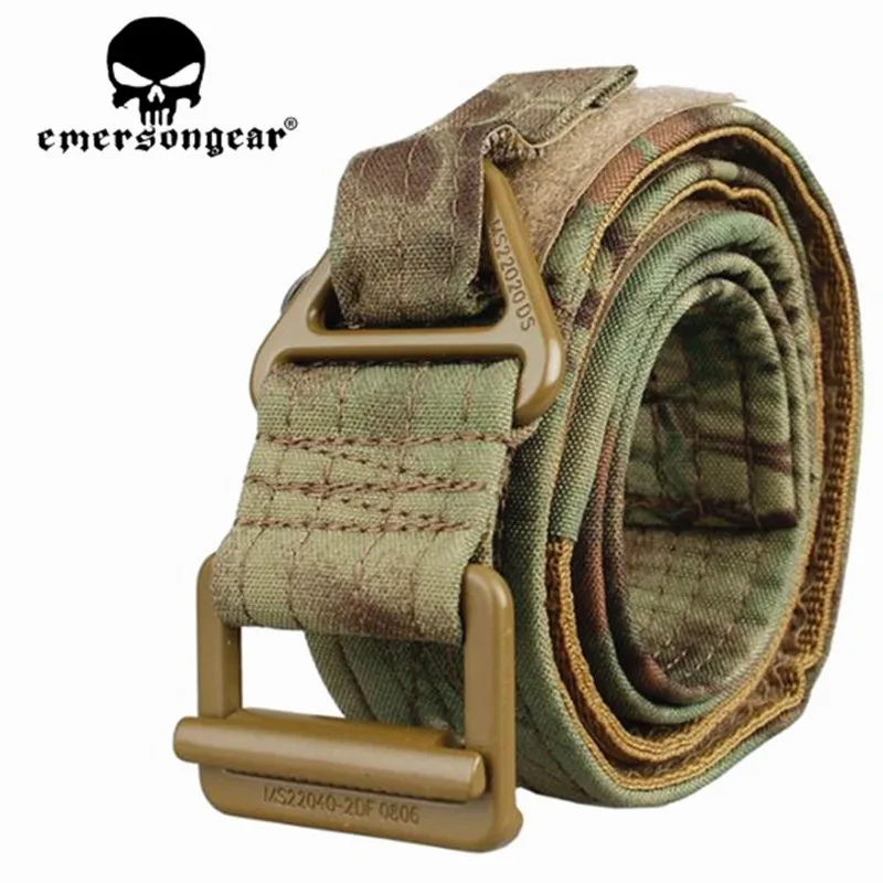 Emersongear CQB rappel Tactical Belt Men sports  canvas belt Carbine  Gun