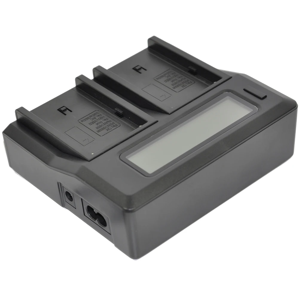 Battery Charger AC Wall Dual LCD for BLN-1 BLN1 EM5 EM1 E-P5 OM-D E-M1 E-M5 Mark II Pen E-P5 Digital Camera