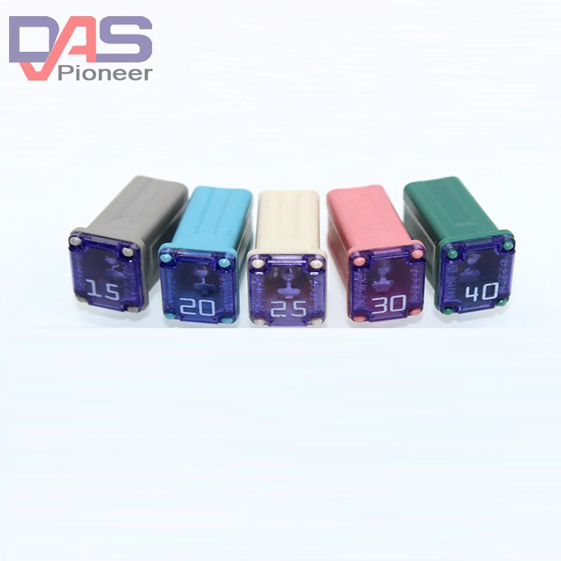 Micro Cartridge Fuses Mini Rectangle Fuse PEC Automotive Car Fuse J 15A 20A 25A 30A 40A For Ford Levin Toyota HYUNDAI LINCOLN