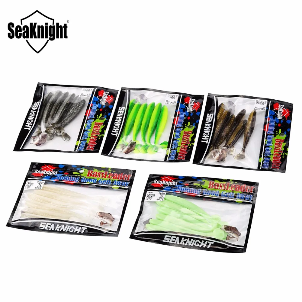 SeaKnight Brand Soft Lure Artificial Baits Fishing Lure Soft Bait for River Fishing Saltwater Fishing 6.2g 7g 7.4g 16g 1Bag/Lot