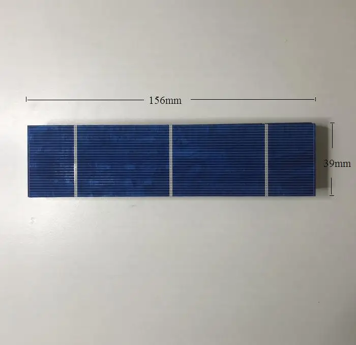 ALLMEJORES Small solar cell 156mm*39mm 1.13W/pcs 0.5V great quality A Grade diy solar panel charger solar module kits 25pcs/Lot