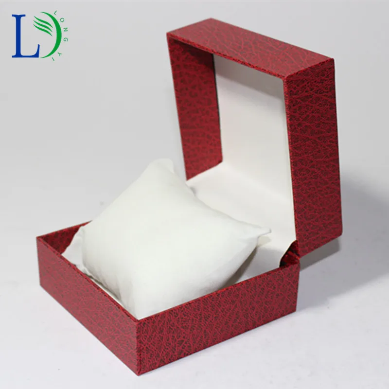 New PU Watch Box Lichee Pattern Display Case for Watch Jewelry Storage Holder Packaging Case Organizer Gift Boxes Wholesale