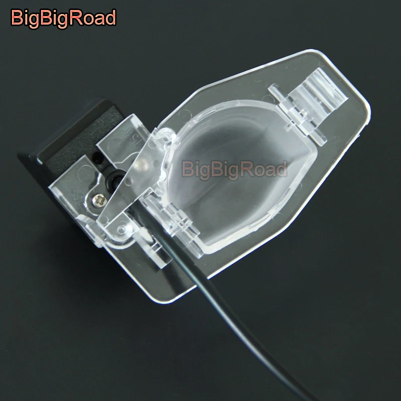 

BigBigRoad Car Intelligent Dynamic Trajectory Tracks Rear View CCD Camera For honda Elysion Odyssey Insight Jazz Jade 2002 -2013