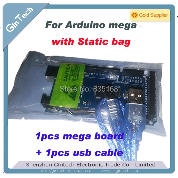 MEGA2560 R3 AVR board,  MEGA 2560 REV3 ATmega2560, 16U2 + USB Cable compatible with arduino