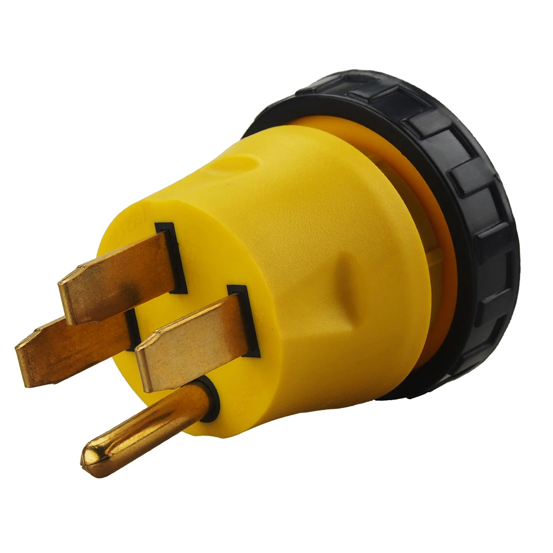 JORINDO [14-50P to L5-30R] Plugrand 50 Amp Male NEMA 14-50P to 30 Amp Female NEMA L5-30R Locking Adapter