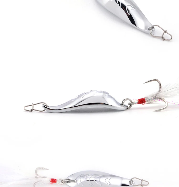 Angellöffelköder, Grandiose Stroke, Tanzen, Whirlpool, großer Bogen, künstliche Metall-Langwurfköder, 10 g/15 g/20 g, 4-facher Haken – Detail 10