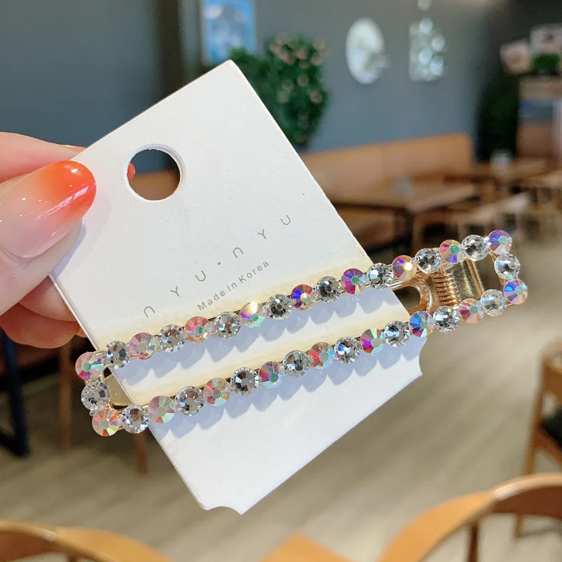 Mode Super Flash Vol Strass Kleurrijke Haarspelden Crystal Pearl Leuke Haarspeldjes Voor Meisje Vrouwen Haarspelden Haaraccessoires