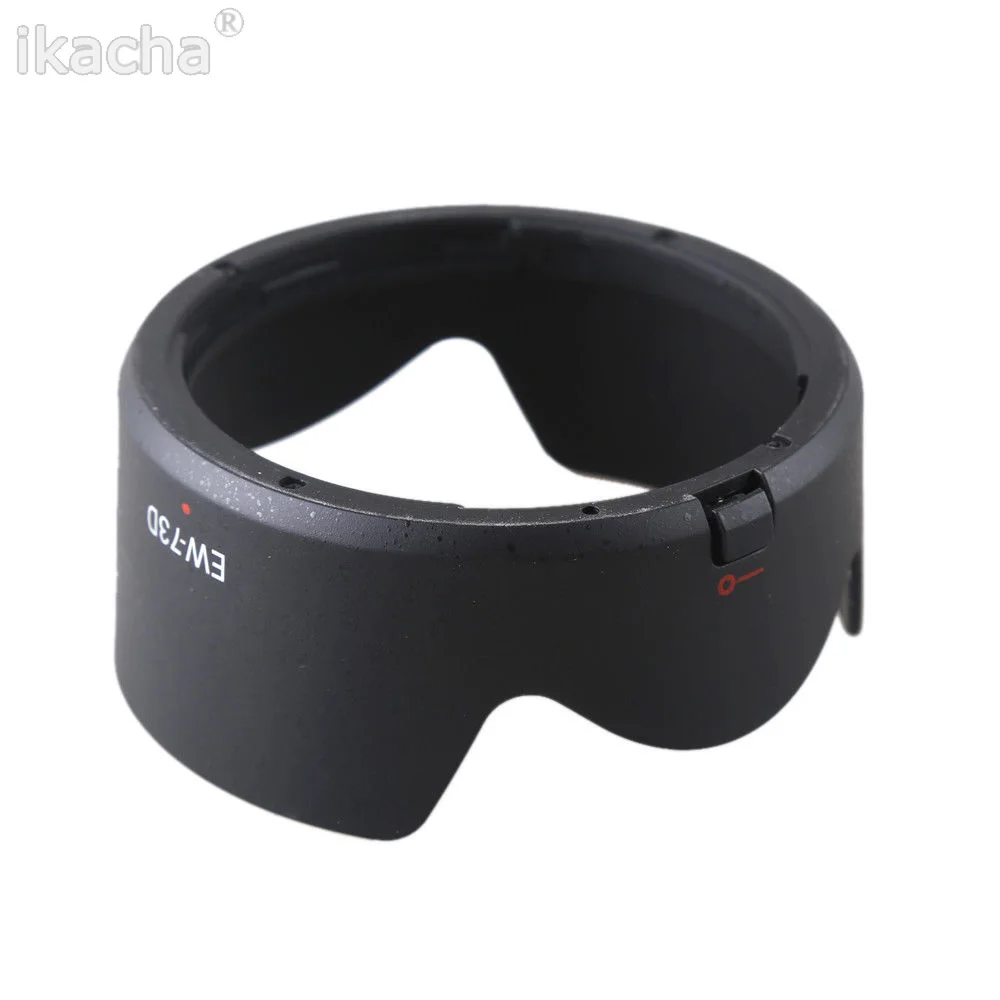 EW-73D Reversible Lens Hood Shade For Canon EF-S 18-135mm f/3.5-5.6 IS USM Lens Protector Cover