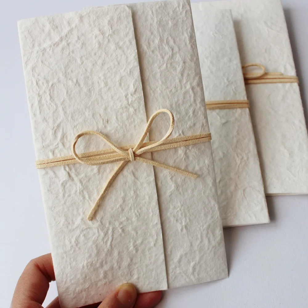 Picky Bride Off White Wedding Invitations with Envelopes; Rustic Invitations for Wedding Unique Wedding Invitation Cards 30pcs