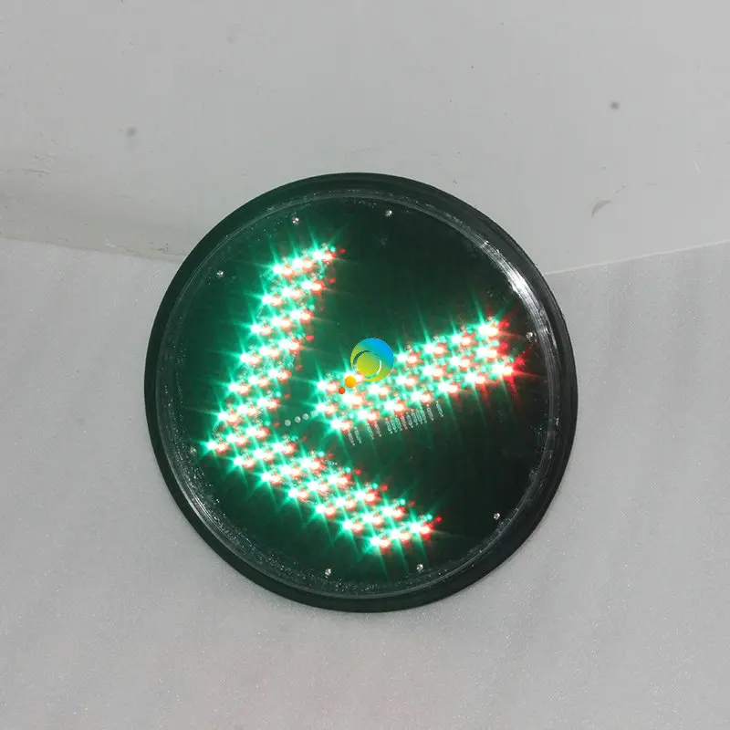 High brightness New design red green arrow light 300mm LED module traffic light lens