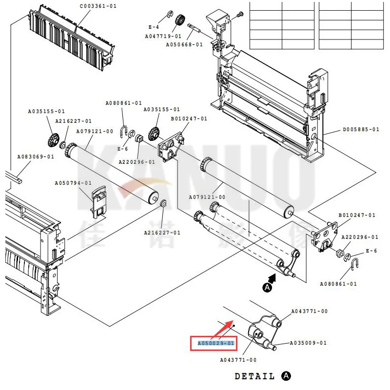 A050029/A050029-01 حزام ل Noritsu QSS 2601/3001/3011/3021/3300/3301/3501 /3502 مينيلاب آلة جزء