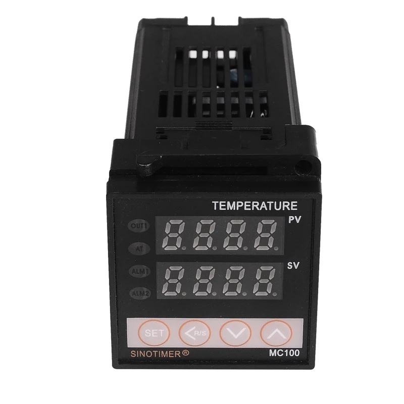 0-10V Analog Output Universal Thermocouple PT100 Input Digital PID Temperature Controller thermostat for Heat Cool with Alarm