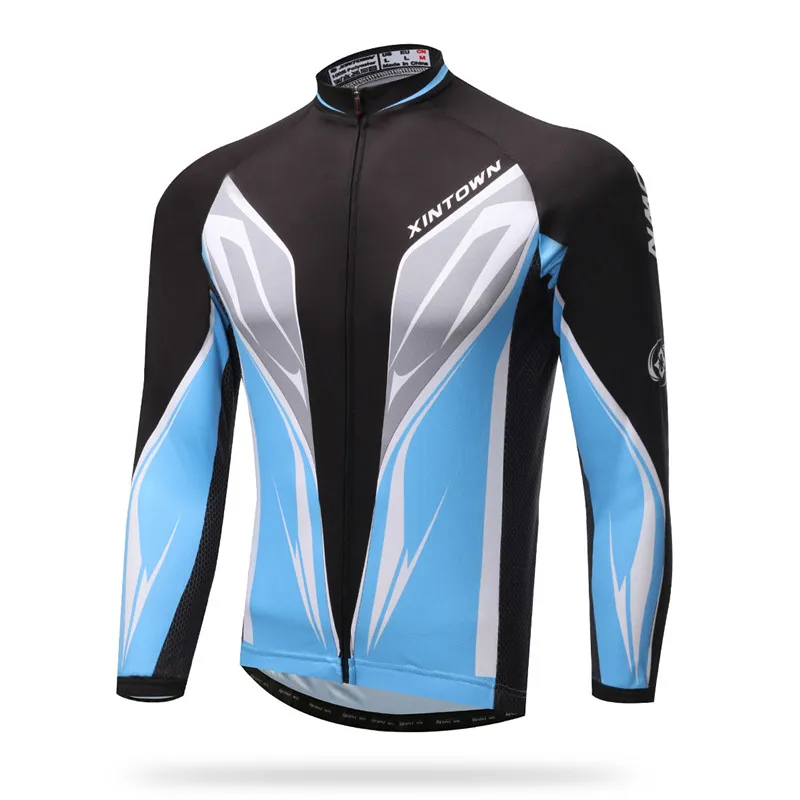 Xintown Warm 2016 Men's Long Sleeve Cycling Jersey Ropa Ciclismo mtb Bike Jersey Jacket Sport Racing Bicycle Cycling Clothing