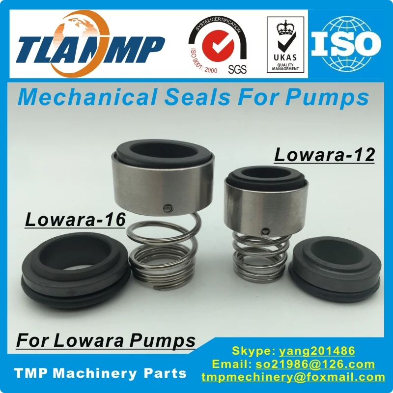LWL-12 ( Rote-n-5-12 ), LWL-16 ( Rote-n-5-16 ), LWL-22 ( Rote-n-5-22 ) Mechanical Seals for LO-WA-RA SHS Pumps