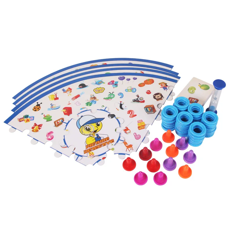 Neue Detektive Suchen Diagramm Bord Spiel Kinder mit Pädagogisches spielzeug Kinder Puzzles Eltern-kind-desktop tabletop Spiel