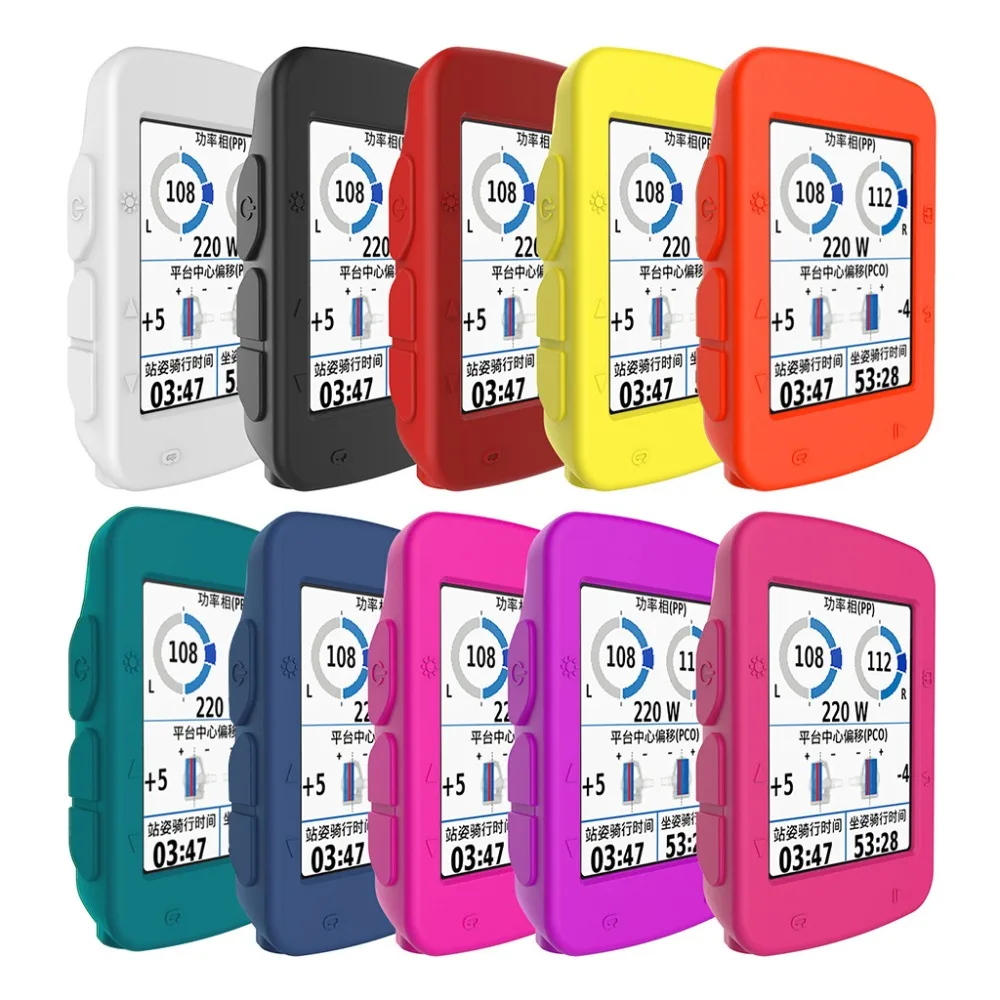 1PC Multicolor Silicone Skin Case Cover For Garmin Edge 520 GPS Cycling Computer - Image 2