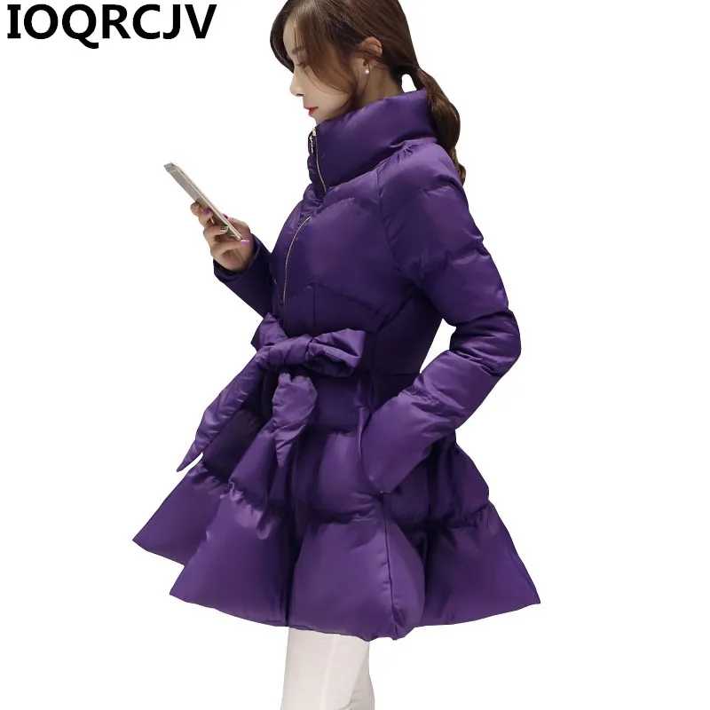 2023 neue Mode Wintermantel Frauen warme Outwear gepolsterte Baumwolle Jacke Mantel Damen bekleidung hochwertige Parkas Manteau Femme R853