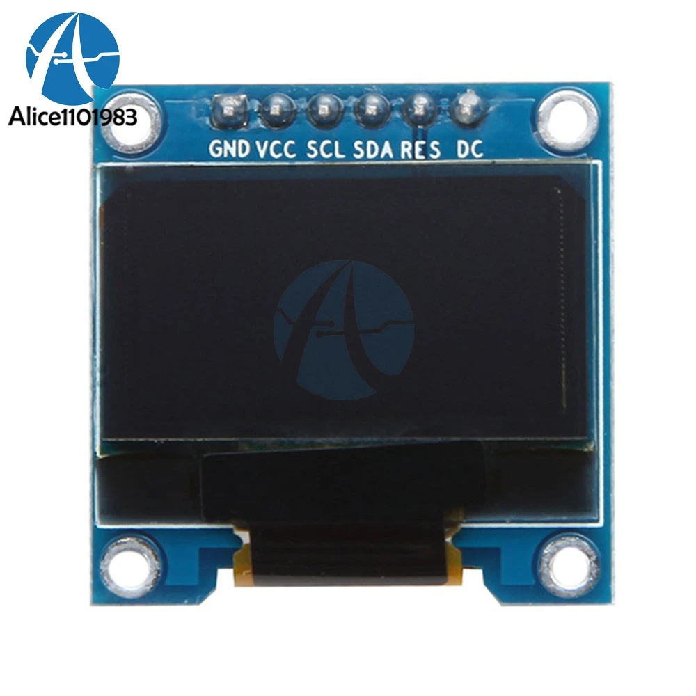 SSD136 0.96 Inch 6Pin 12864 SPI IIC I2C Digital OLED LCD Display Module 0.96'' Board For Arduino 51 SMT32 Drive Yellow Blue