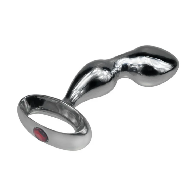 260g Dia 32mm Njoy Prostate Fun G-spot toy Chrome Plated Metal Anal Hook Butt Plug  Worx Luv Plug Adult Sex Massager Products